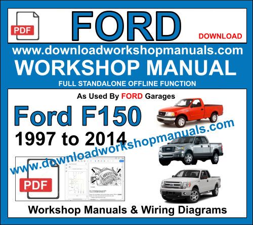 Ford F-150 1997 to 2014 workshop manual download